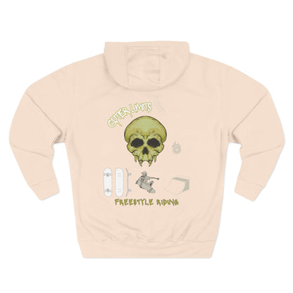 Alien Skateboard Fleece Hoodie