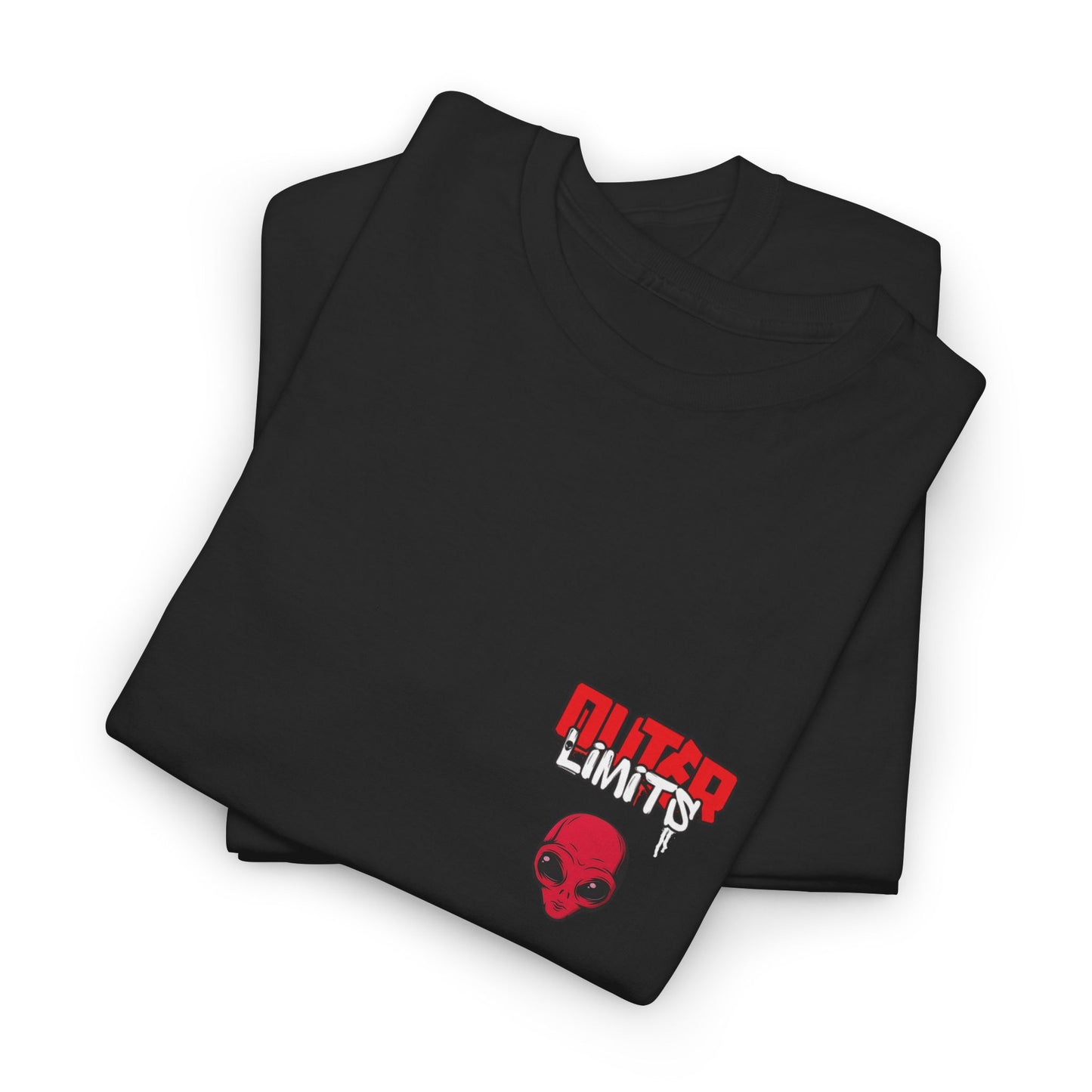 Red Alien Outer Limits Tee