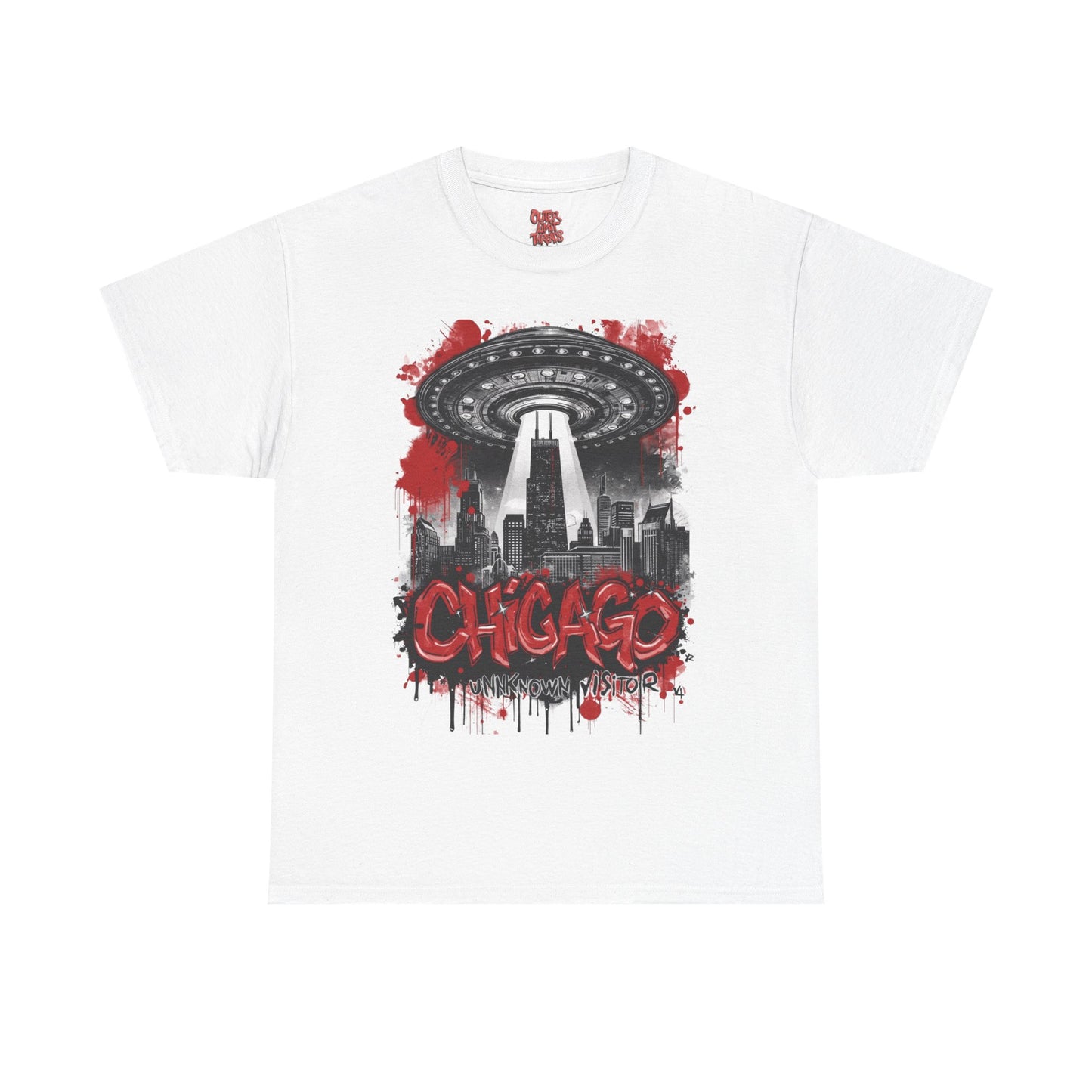 Chicago UFO Graffiti T‑Shirt