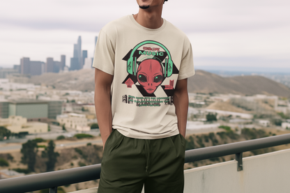 Unisex Music Festival Alien T-shirt