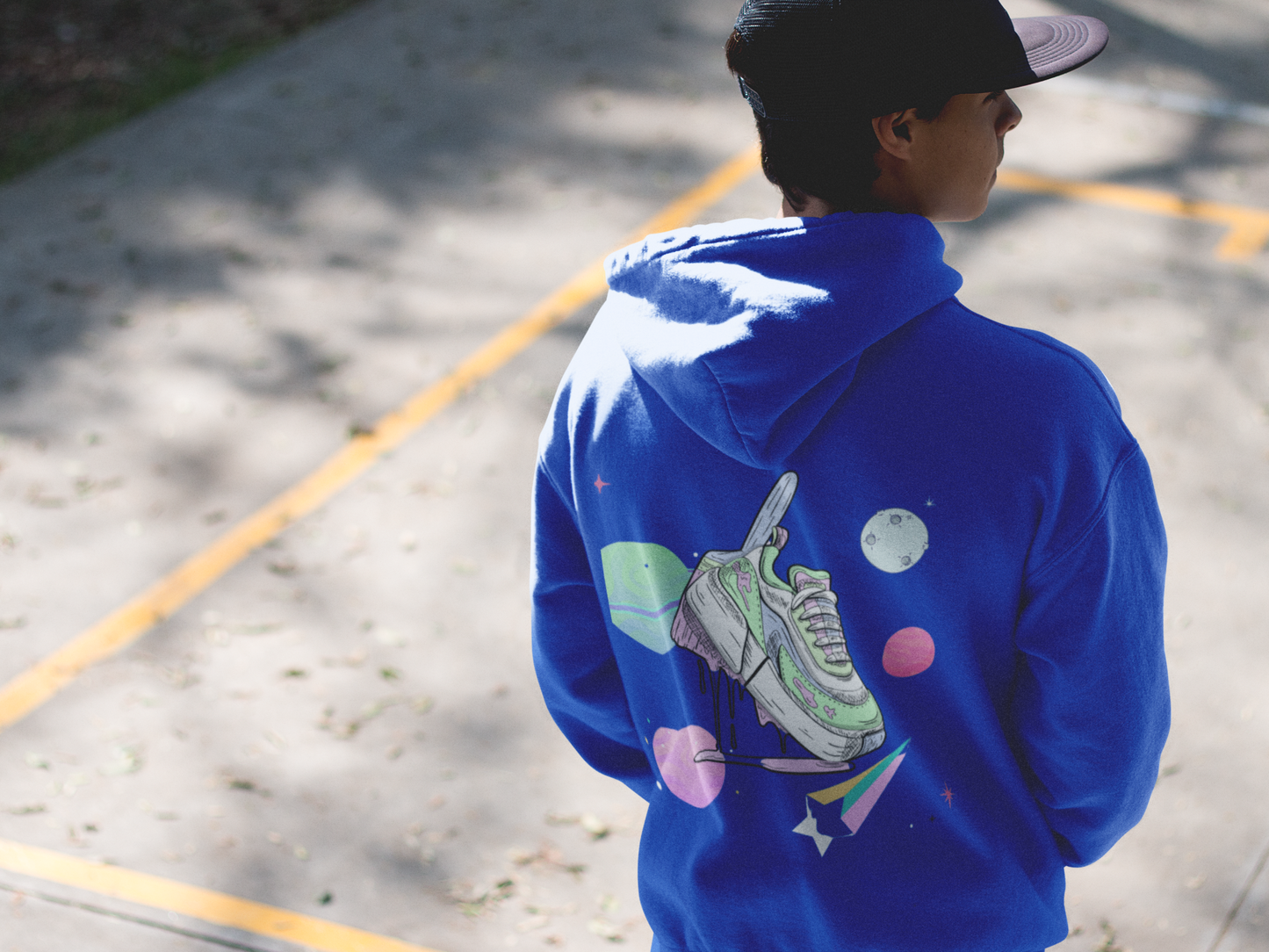 outer limits Shoe Design Hoodie