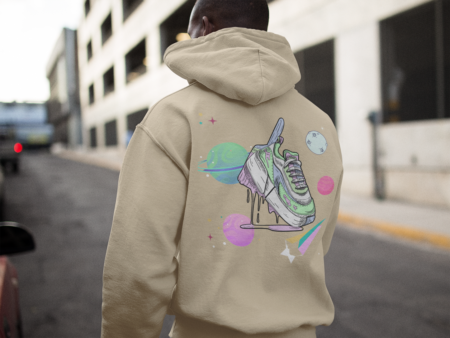 outer limits Shoe Design Hoodie