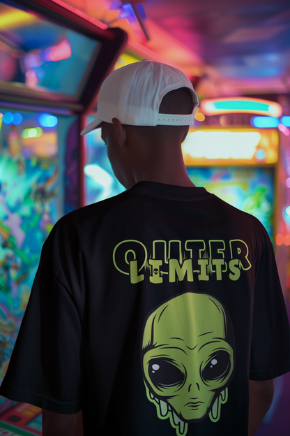 Green Alien tee