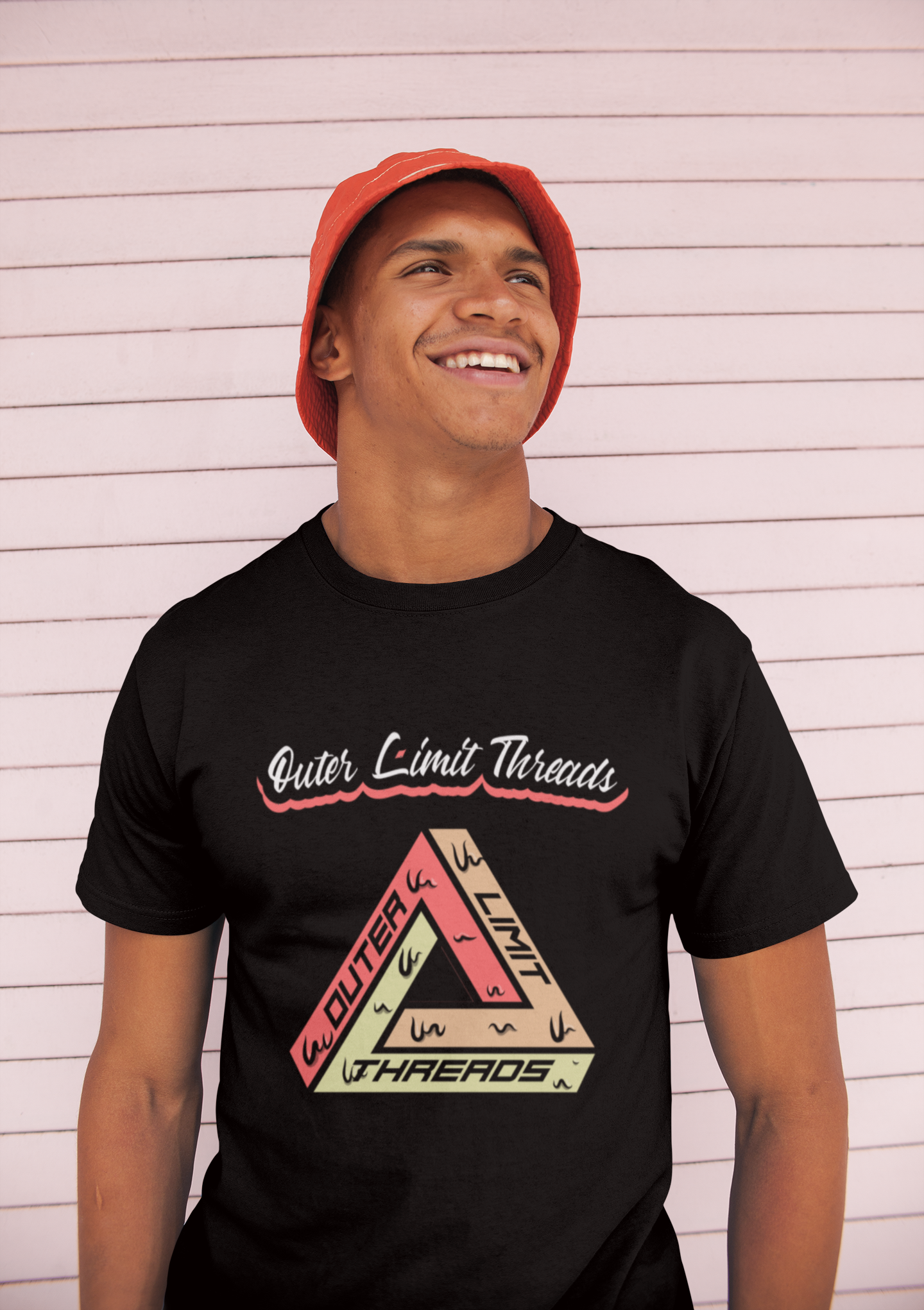 Outer Limit Threads Logo Design tee