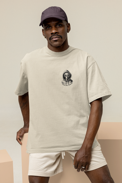 outer limits skate Oversized Boxy Tee