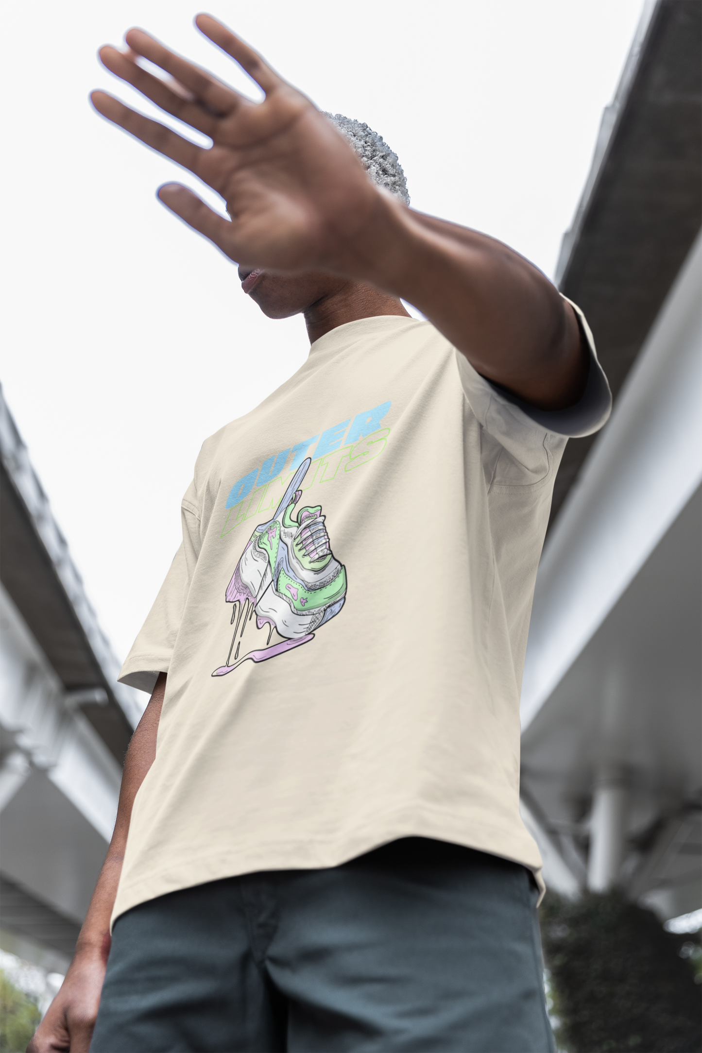 outer limit Shoe Design shirt