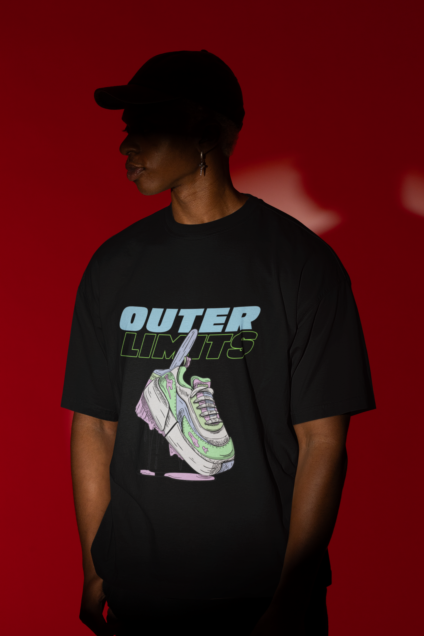 outer limit Shoe Design shirt