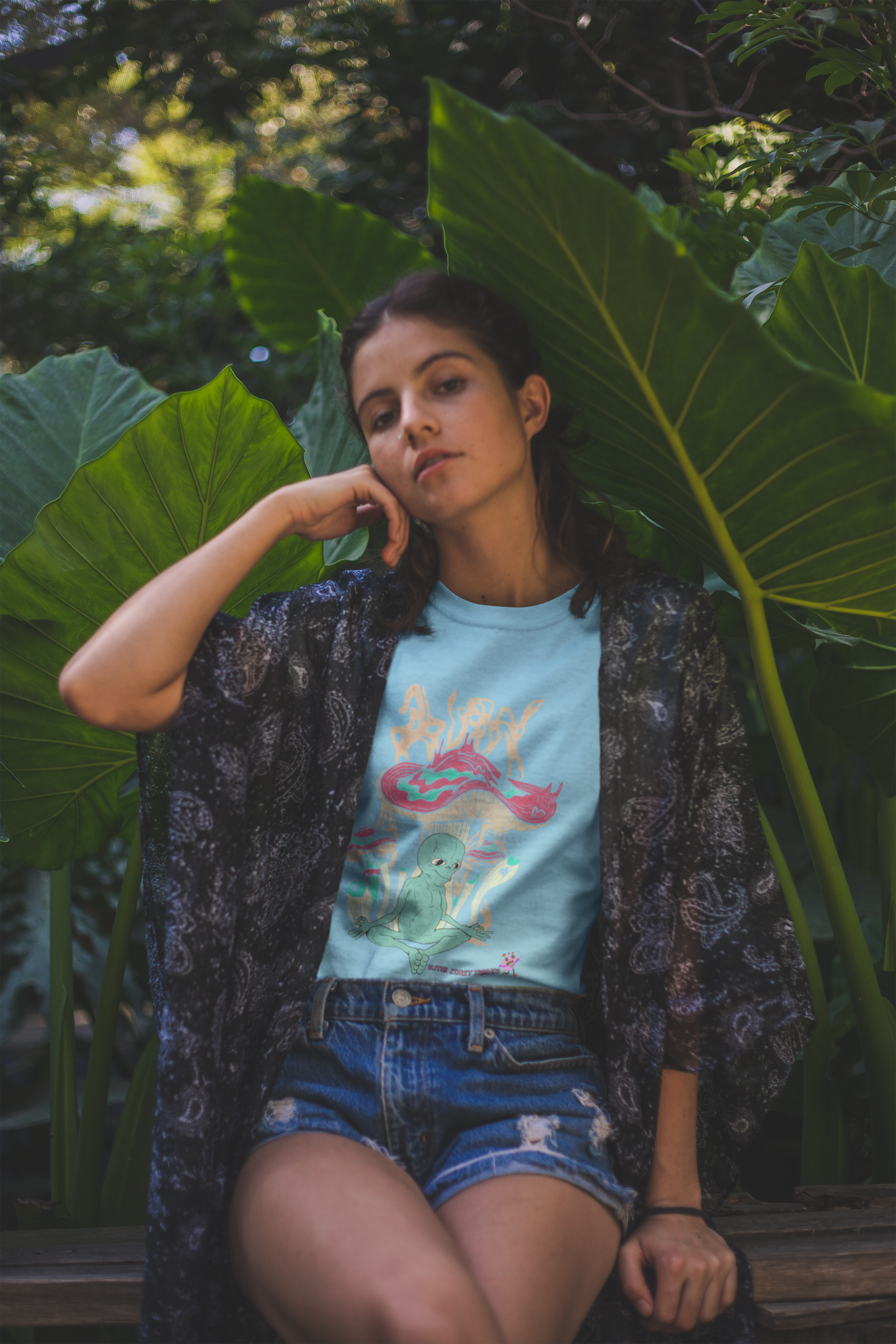 Alien Mushroom T-shirt