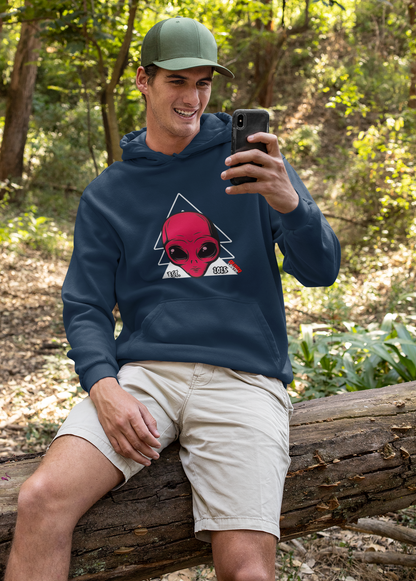 Outer Limits Red Alien Hoodie