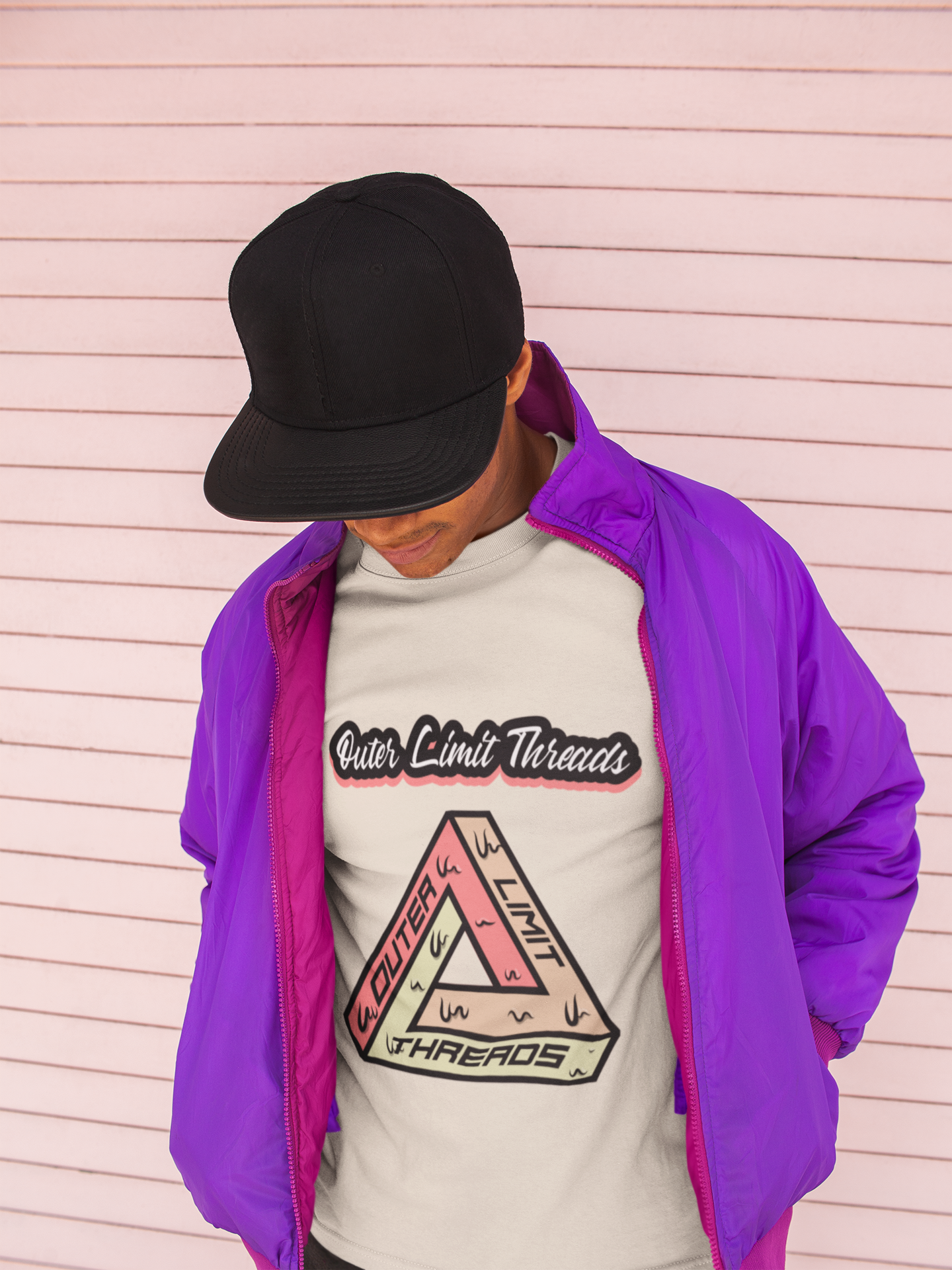 Outer Limit Threads Logo Design tee