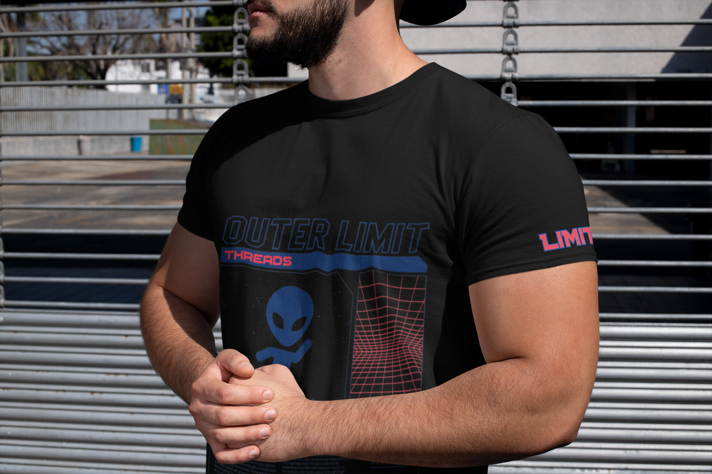 outer limits  Heavy Cotton Tee